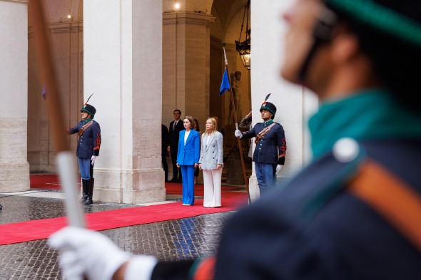 Maia Sandu în vizită la Roma: întrevederi cu Prim-ministra Giorgia Meloni și Președintele Senatului, Ignazio La Russa